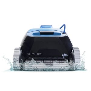 Dolphin Nautilus CC Robotic Pool Vacuum with Wall Climbing Scrubber for Above and In-Ground Pools