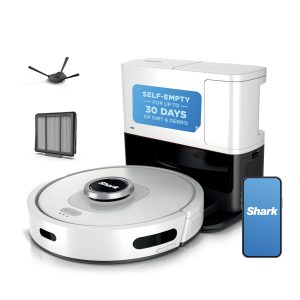 Shark Matrix Clean AV2511AE Robot Vacuum with Self-Empty Base and LiDAR for Pet Hair
