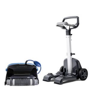 Dolphin Nautilus CC Plus Robotic Pool Vacuum Cleaner with Wi-Fi Control and Universal Caddy