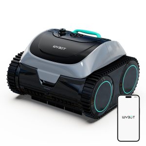 WYBOT C1 Cordless Robotic Pool Cleaner with 150 Min Runtime for Inground and Above Ground Pools