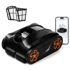 iGarden K40 Robotic Pool Cleaner Cordless Vacuum with Smart Navigation and Turbo Suction
